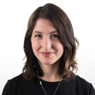 Danielle Hazelton headshot in front of white background