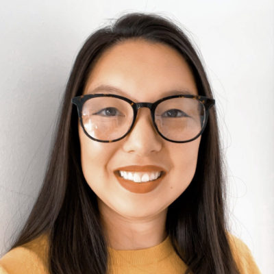Crystal Kang Ahn headshot in front of a white background