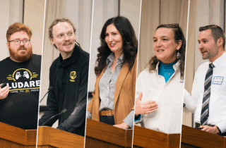 Rural founders pitch their ideas at the 5th annual Small Towns, Big Ideas pitch event.